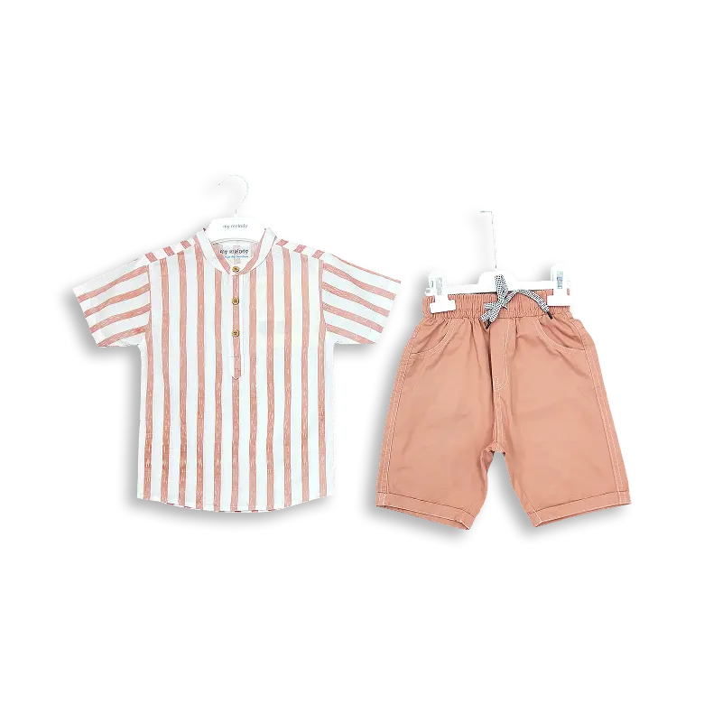 Classic Shirt & Shorts Set